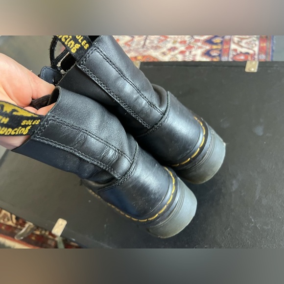 Dr Martens AUDRICK NAPPA LEATHER PLATFORM ANKLE BOOTS, size 7 - Picture 8 of 8